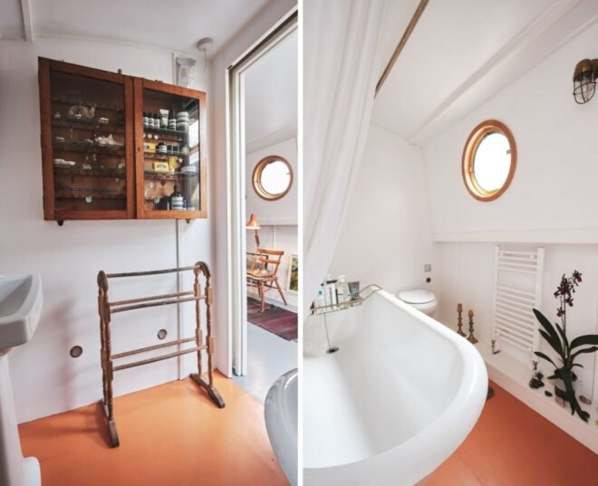 large bathroom with soaking tub