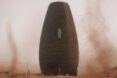 rendering of tall pod on mars