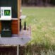 Small beehive shaped like a McDonald's