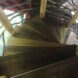 spiral wooden staircase