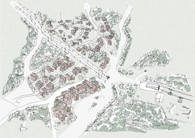 map of building site