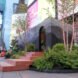 tiny house with varying shades of grey