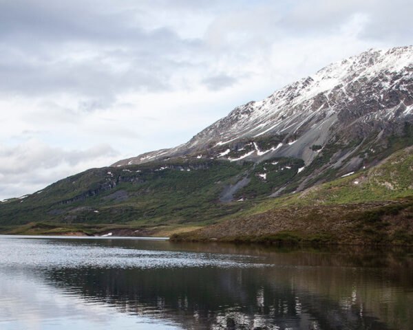 snow-capped mountain in Canada