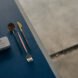 reusable cutlery beside small white box
