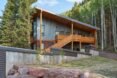 wood and metal apartment complex