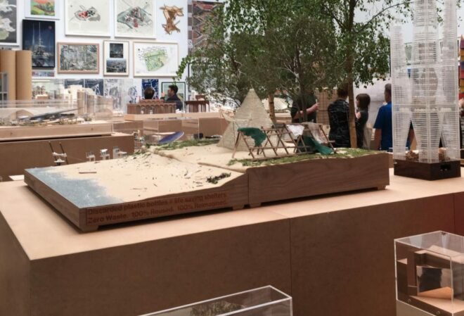 3D model of emergency shelter