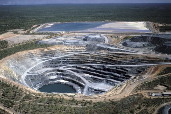 uranium mining site