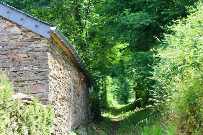 old stone home
