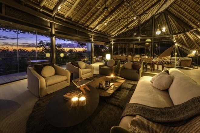 plush lounge chairs and couch