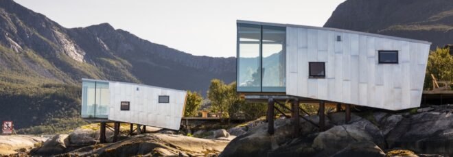 small aluminum cabins