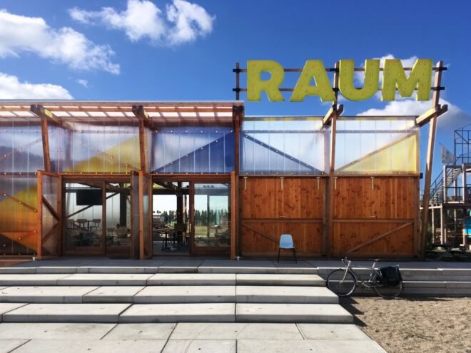 wooden building pavilion