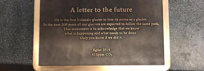 Iceland dedicates memorial plaque to lost glacier due to climate change