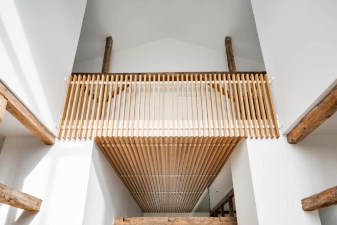 uppler floor walkway in home