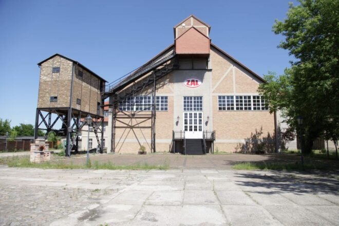 pitched roof industrial building