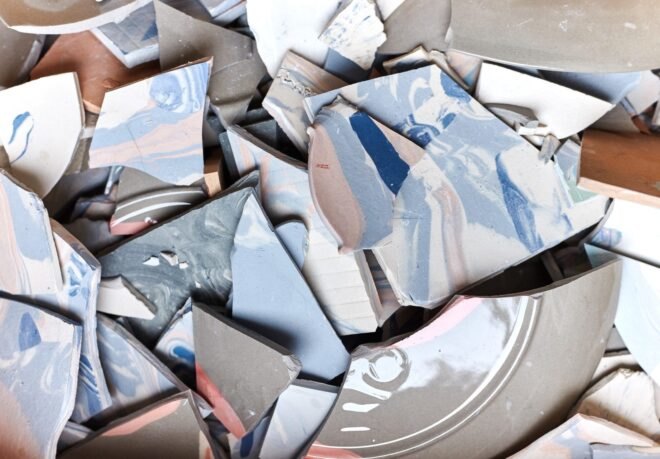 ceramic pieces