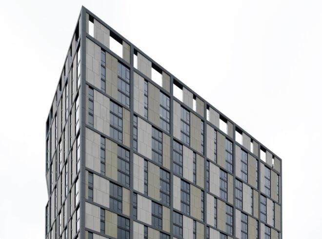 top half of dark tower building