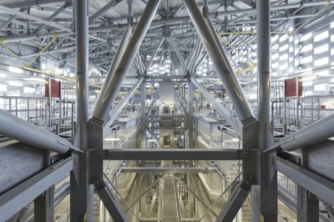Boiler Hall inside plant