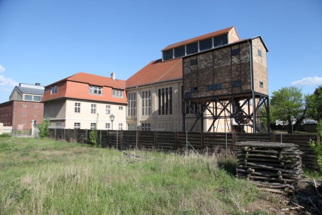 exterior of old power station