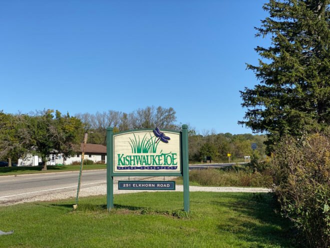 sign to Kishwauketoe Nature Conservancy