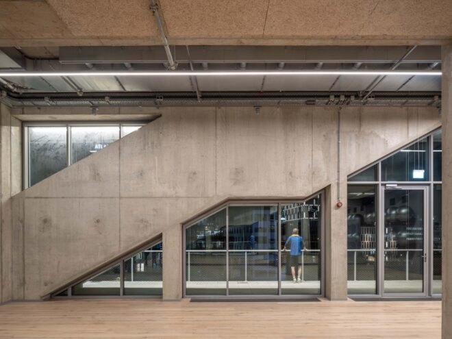 interior of the building