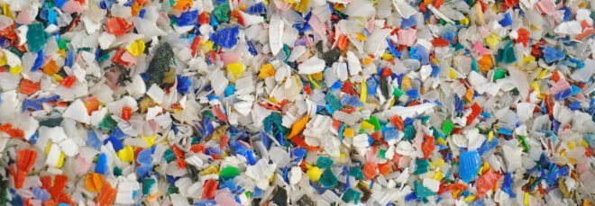 tiny colorful pieces of plastic