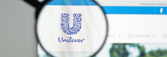 Unilever website home page