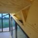 angular ceiling in tiny home