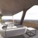 white sofas on outdoor balcony