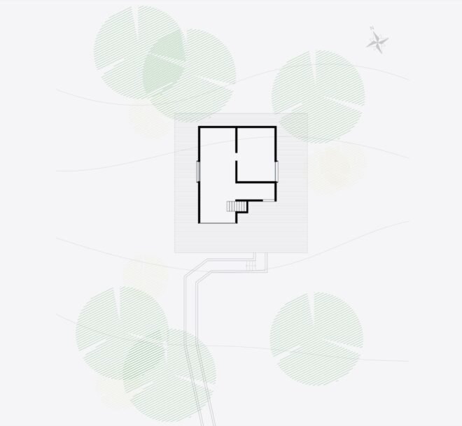 floor plan of small cabin