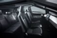all-black truck interior with six seats