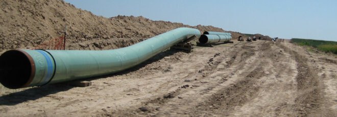 construction of Keystone Pipeline