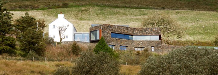 stone home on a hillside