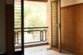 open door leading out to walkway