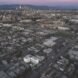 a birds-eye view of a city