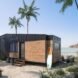 cedar-clad tiny home on wheels