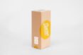 cardboard box with Climate Neutral Certification logo
