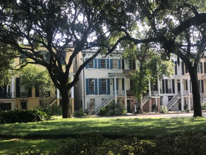 old homes in Savannah, Georgia