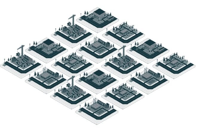 diagram of city blocks