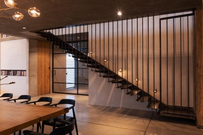 stairwell inside of home