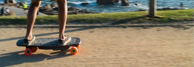 person on skateboard