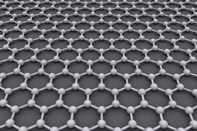 diagram of graphene carbon atoms