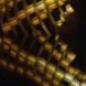 close-up of yellow LED lights
