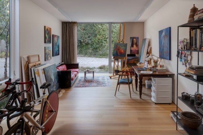 large art studio space in private home