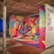 colorful sculptures inside a museum