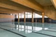 Olympic sized indoor swimming pool