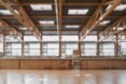 large basketball court