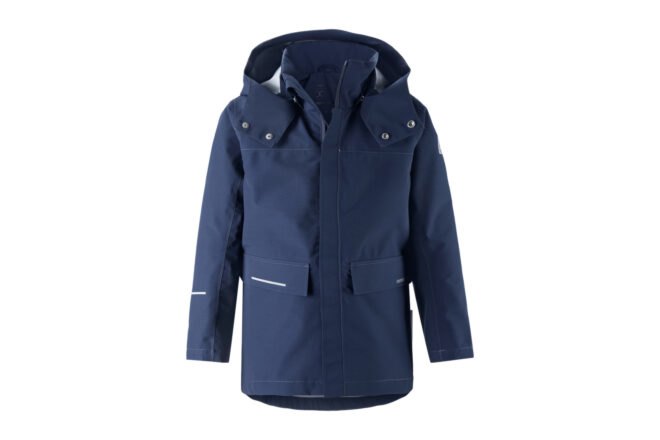 blue recyclable jacket for kids