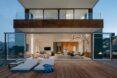 open-air deck leading into large great room