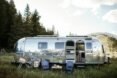 shiny airstream with seats out front