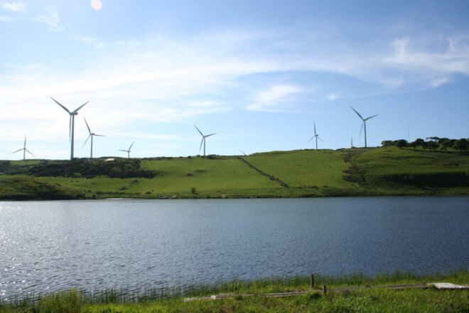 wind farm in Scotland